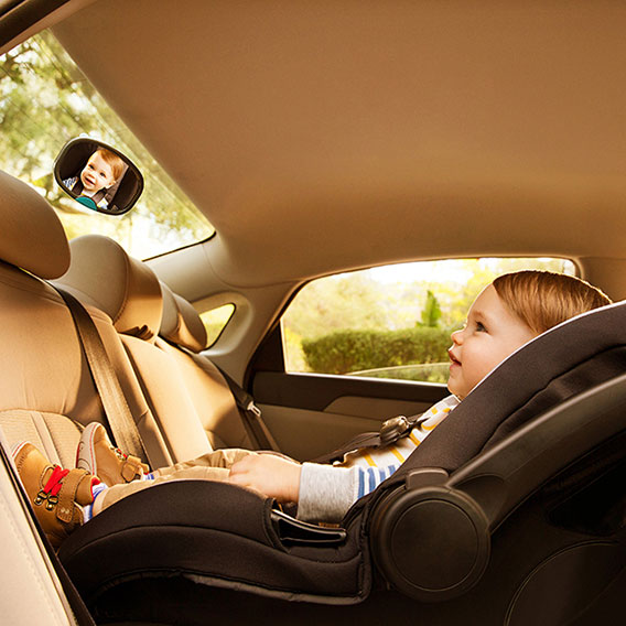 Miroir bébé en voiture - BeSafe – Comptoir des Kids