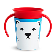 Tasse d’apprentissage Miracle 360°, ours polaire, 177 ml